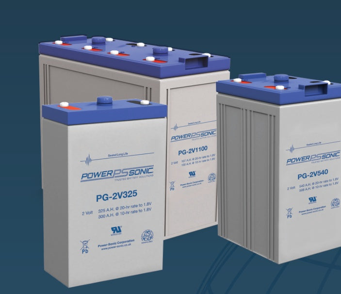 Power Sonic PG-2V500 M8 FR 2V 500Ah Battery