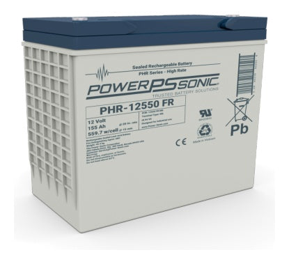 Power Sonic PHR-12550 M6 FR 12V 155Ah Battery