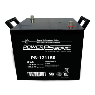 Power Sonic PS-121150 POST 12V 115Ah Battery