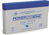 Power-Sonic PS-1221S 12V 2.1Ah Sealed Lead Acid Rechargeable Battery
