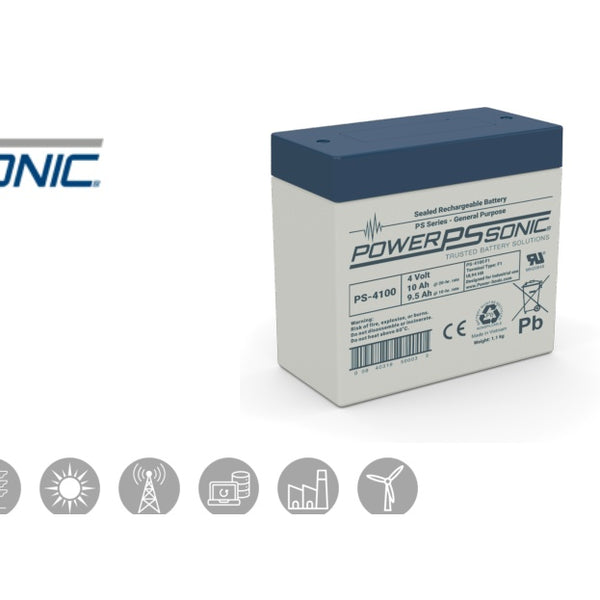 Power Sonic PS-1290 NB1 12V 9Ah Battery