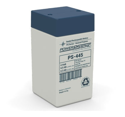 Power Sonic PS-4100 F1 4V 10Ah Battery