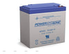 Power Sonic PS-6580 F2 6V 58Ah Battery