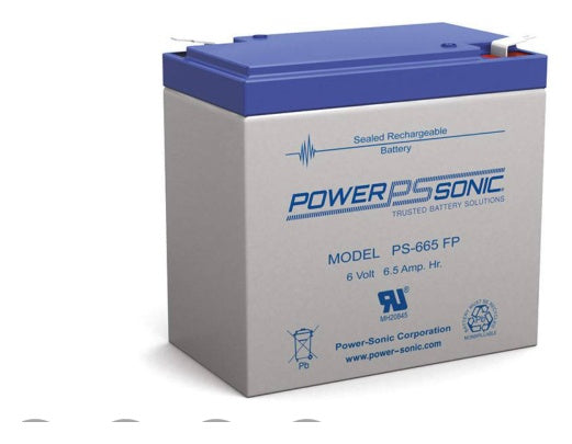 Power Sonic PS-6580 F2 6V 58Ah Battery