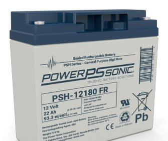 Power Sonic PSH-12100 FR F2 12V 10Ah Battery