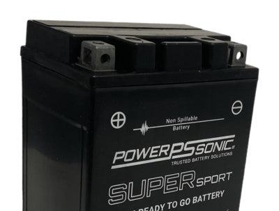 Power Sonic PTX14AHLBS-FS 12V 12Ah Factory Activated AGM Powersport Battery