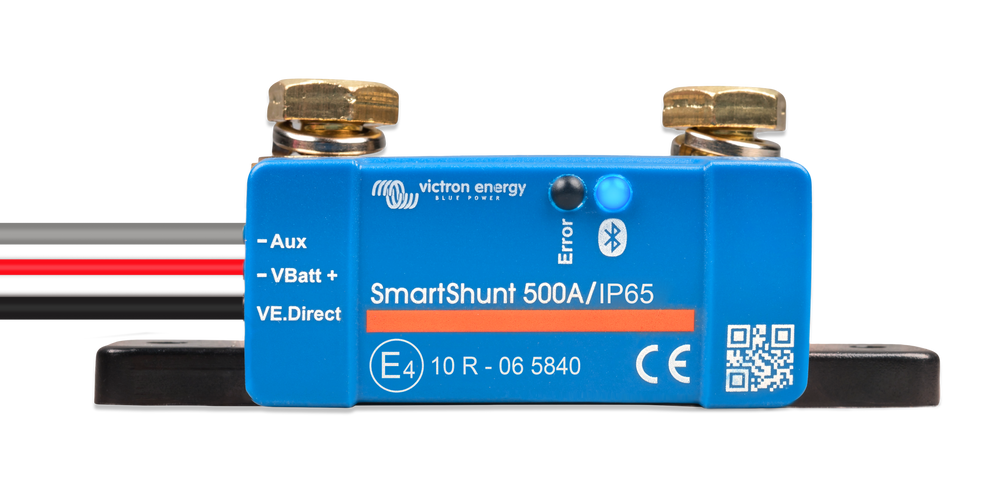 Victron SmartShunt 500A/50mV IP65 Bluetooth Battery Monitor