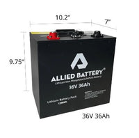Allied Lithium 36V "Drop-in Ready" Batteries
