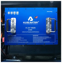 Allied RS Commercial 48V Lithium LiFePO4 Battery Package 105AH - Golf and UTV