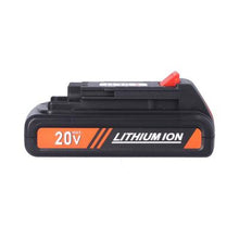 Compact design of BLACK+DECKER LBXR2020 lithium‑ion battery