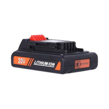 High-Capacity 20V 2.0Ah Lithium-Ion Battery for BLACK+DECKER MAX Cordless Tools