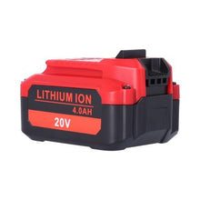 Front view of CRAFTSMAN V20 CMCB204 20V 4Ah lithium‑ion battery