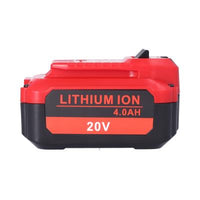 Front view showing width and height of DEWALT FLEXVOLT DCB609 battery