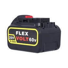 Side view of DEWALT FLEXVOLT DCB609 replacement battery