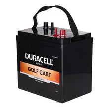 Duracell Ultra 205Ah 6V AGM GC2 Battery label side view 
