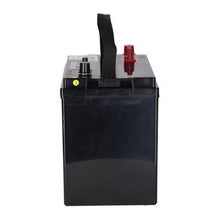 Side profile of Duracell Ultra 205Ah 6V AGM Deep Cycle Battery – Vizopower