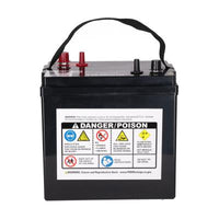 Duracell Ultra 205Ah 6V AGM GC2 Battery label with specifications – Vizopower