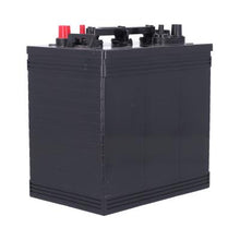 Duracell Ultra 215Ah 6V GC2 deep cycle battery side view for golf carts and scrubbers
