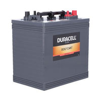 Duracell Ultra 230AH 6V GC2 Battery label with specifications