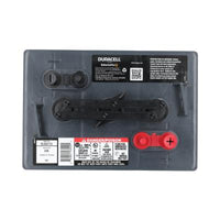 Top view showing terminals of Duracell Ultra 230AH 6V GC2 Battery – Vizopower