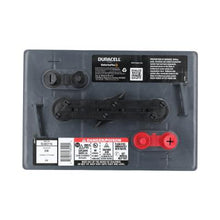 Top view showing terminals of Duracell Ultra 230AH 6V GC2 Battery – Vizopower