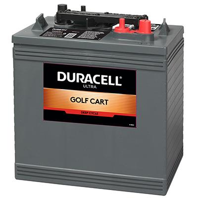 Duracell Ultra | 235AH | 6V | Golf Cart & Floor Scrubber Battery | Deep Cycle | Group Size GC2