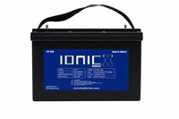 Ionic Lithium 24V 50Ah LiFePO4 Deep Cycle Battery + Bluetooth