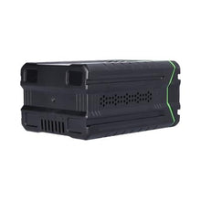 Side view of Nuon 80V 2.5Ah lithium‑ion battery replacement for Greenworks GBA80200 highlighting compact design
