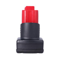 Compact design of MILWAUKEE M12 48‑11‑2450 lithium‑ion battery