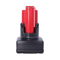 Side view of MILWAUKEE M12 48‑11‑2450 replacement battery