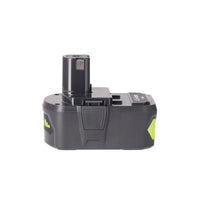 Front view of Nuon 18V 4.0AH Lithium‑Ion Battery 