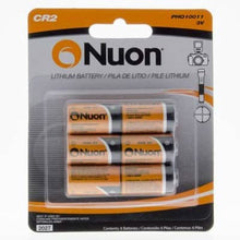 Front view of Nuon 3V CR2 Lithium Battery – 6 Pack – Vizopower