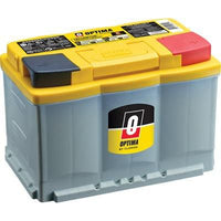 Optima Yellow Top AGM 800CCA Group 48 battery available at Vizopower for reliable car and truck starts.