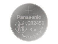 Panasonic CR2450 620mAh 3V Lithium Primary (LiMnO2) Coin Cell Watch Battery - 4 Piece Carded Packaging