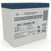 Power-Sonic 12V 55Ah Long Life AGM Rechargeable Backup Battery