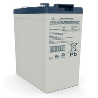 Power Sonic PG-2V600 2V 600Ah AGM battery available at Vizopower for reliable standby power applications.