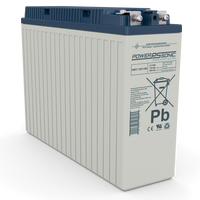 Power Sonic PGFT-12V110H 12V 110Ah Front Terminal AGM battery available at Vizopower for telecom applications.