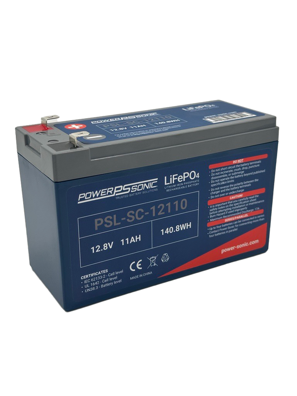 Power Sonic PSL-SC-12110 Series Capable Lithium Battery High Performance