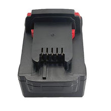 Top view of Premium 18V 5.0Ah lithium‑ion battery replacement for Milwaukee 48‑11‑1850 showing connector terminals