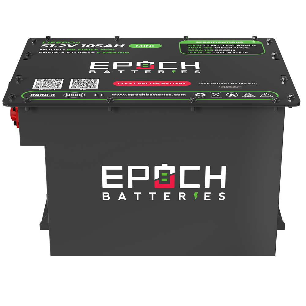 48V 105Ah MINI Lithium LiFePO4 Golf Cart Battery