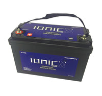 Ionic Lithium 12V 100Ah LiFePO4 Deep Cycle Battery + Bluetooth