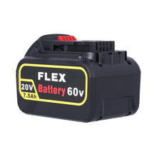the side view of the High‑performance DEWALT FLEXVOLT DCB609 7.5Ah replacement battery for power tools 